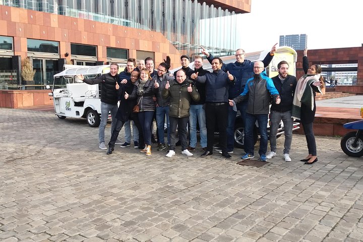 TukTuk tour through historic Antwerp of 1.5 hours