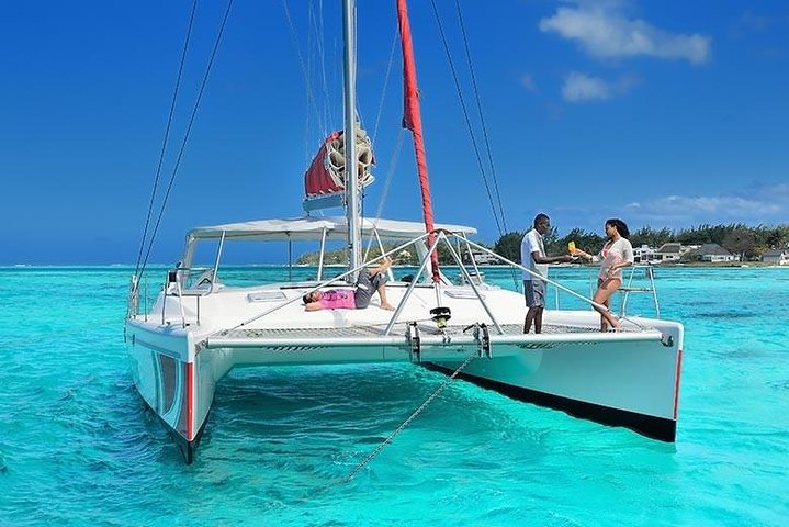 Exclusive Private Catamaran Adventure to Ile aux Cerfs