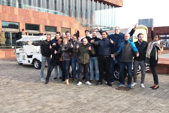 TukTuk Tour through historic Antwerp 2.5h