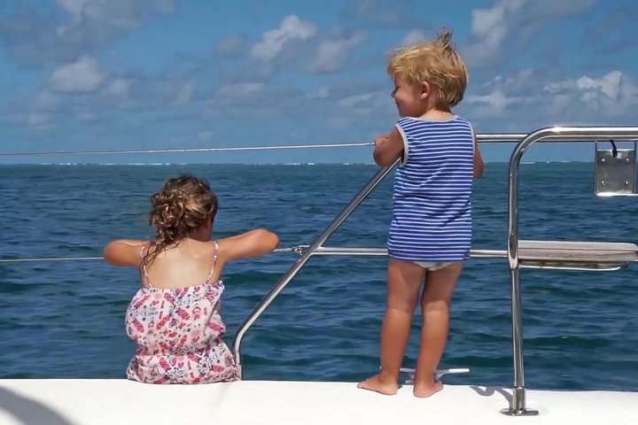 Spectacular Catamaran trip to Ile Aux Cerf with Lunch & Transfer