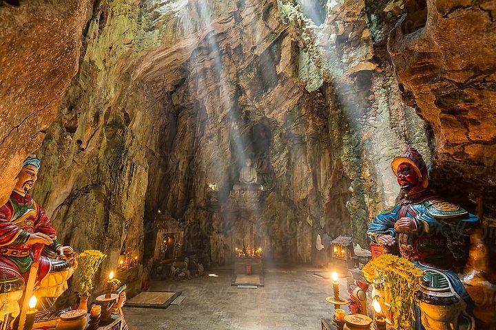 Morning Small group to Marble Mountains - Am Phu Cave - Monkey Mountain