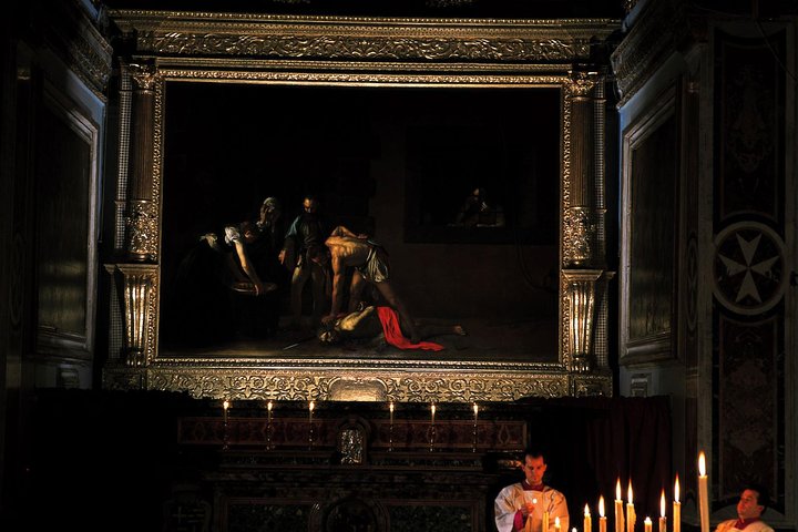 Valletta (UNESCO) guided tour, Malta Experience (included), Cathedral (optional)