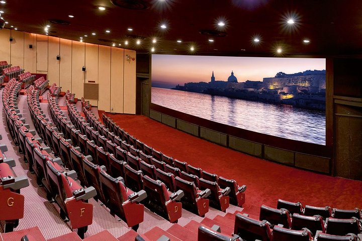 Valletta (UNESCO) guided tour, Malta Experience (included), Cathedral (optional)