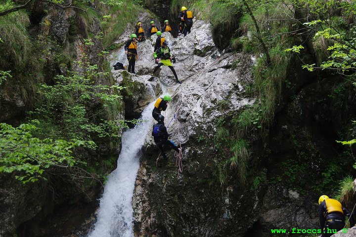 Canyoning in Susec Canyon