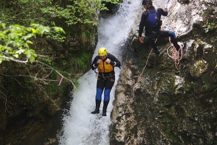 Canyoning in Susec Canyon