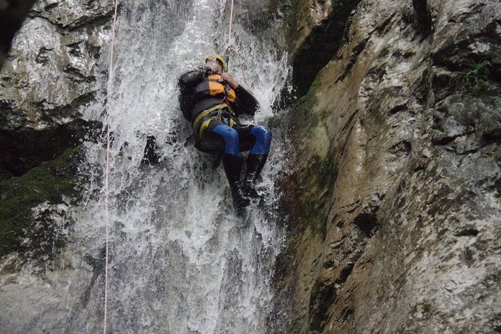 Canyoning in Susec Canyon