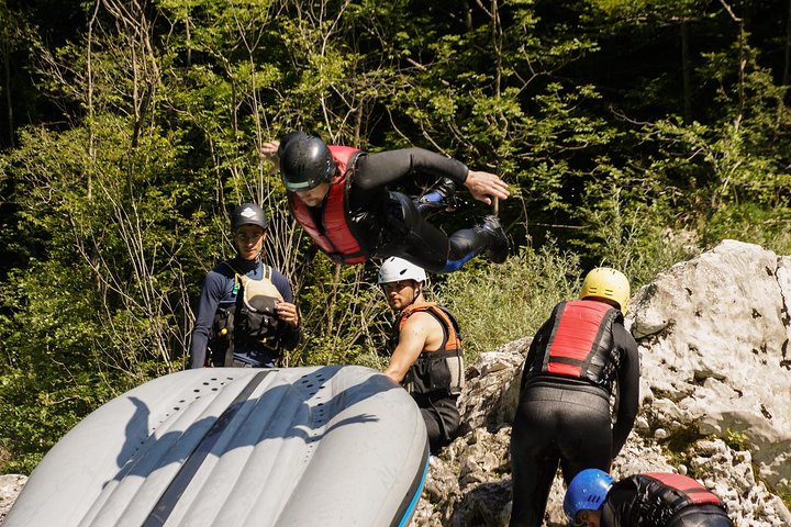 Soča River Rafting in Bovec with Professional Photo Service