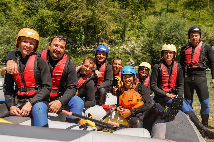 Soča River Rafting in Bovec with Professional Photo Service