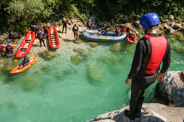 Soča River Rafting in Bovec with Professional Photo Service