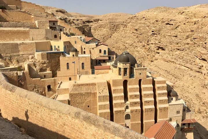 Mount of Temptation, Saint George Monestary, Saint Saba & Bethlehem One Day Tour