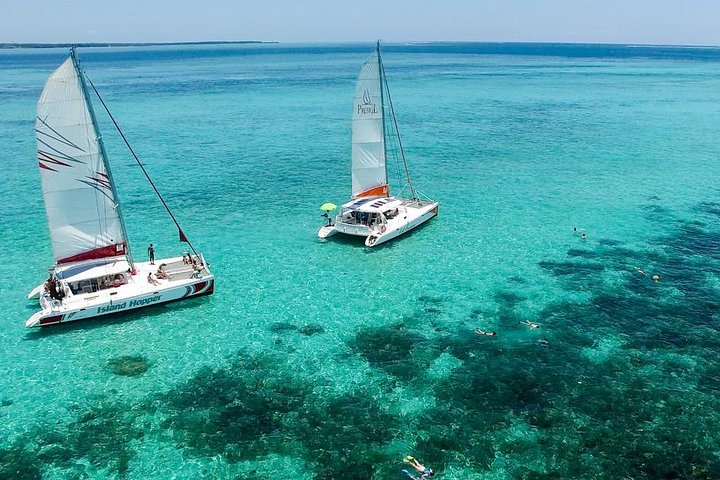 Spectacular Catamaran trip to Ile Aux Cerf with Lunch & Transfer