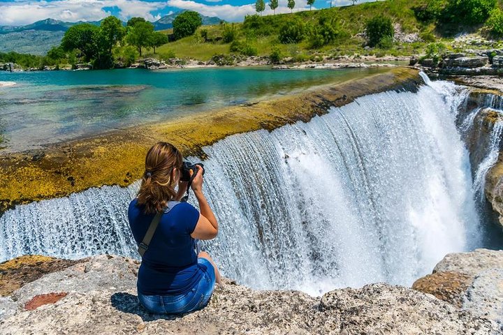 Ostrog monastery, Niagara waterfalls & Skadar Lake from Podgorica
