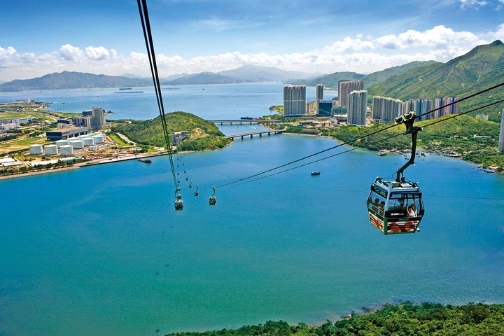 Lantau Island Bus Tour: Big Buddha, Ngong Ping & Tai O Dolphins