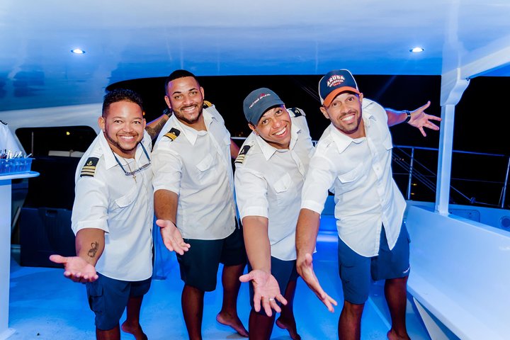 Aruba Sunset Catamaran Sail with Appetizers and Open Bar