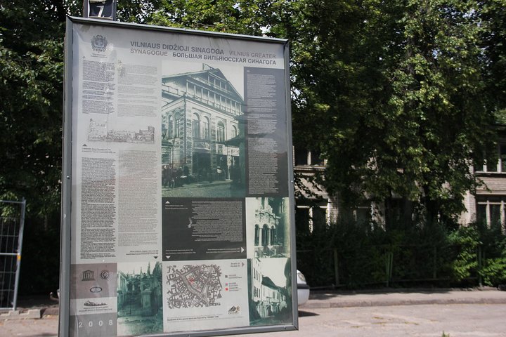 Regular walking tour of Jewish Vilnius
