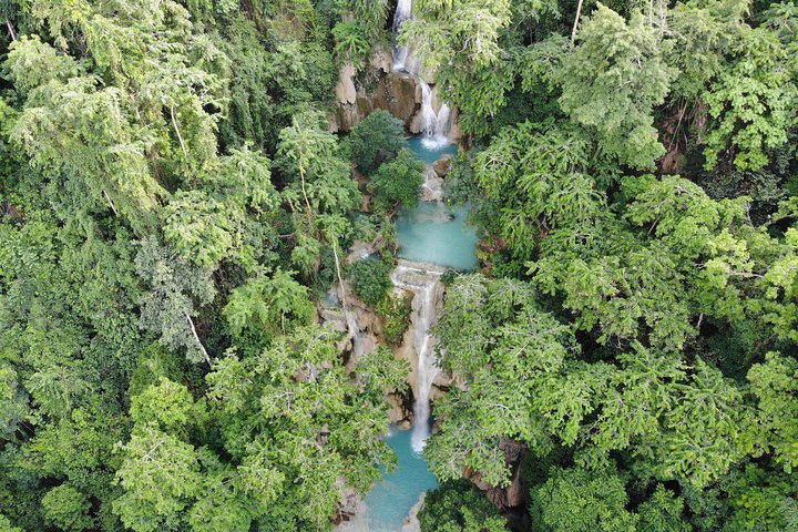 Luang Prabang: Cruise to Pak Ou Caves & Kuang Si Waterfalls