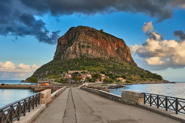 Monemvasia Castle from Nafplion