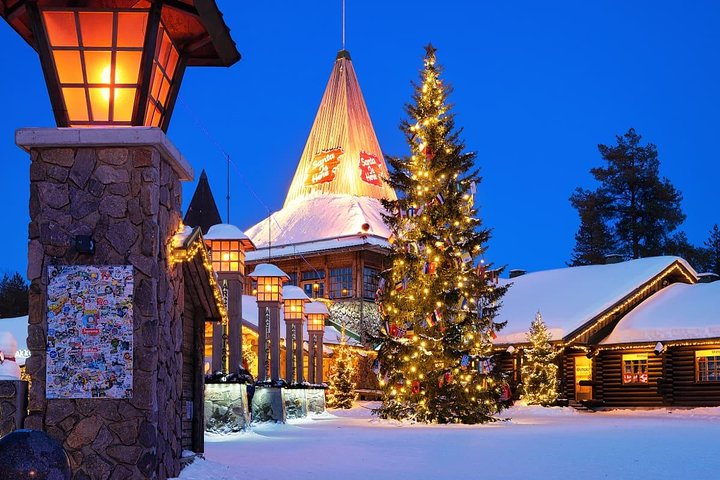 Arctic Magic: Santa's Village, Snowmobiling & Glass Igloo Lunch