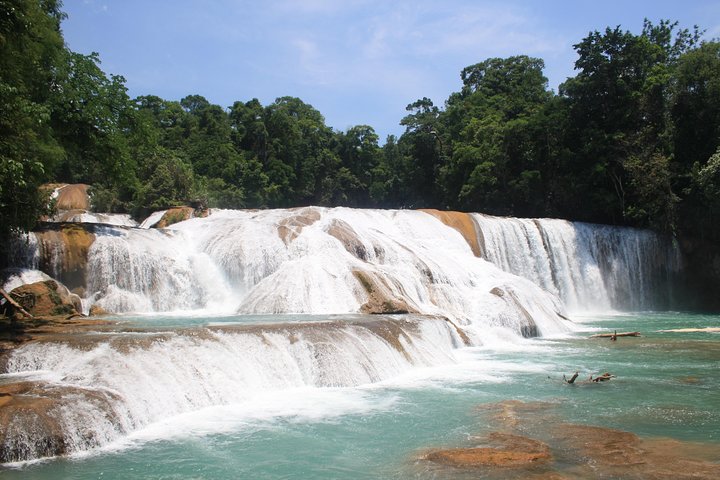 PALENQUE RUINS, AGUA AZUL and MISOL-HA (Private)
