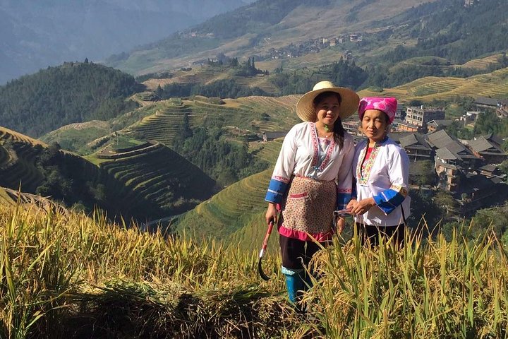 2-night Combo Package: Sunrise Photo of Yangshuo and Longsheng Rice Terraces
