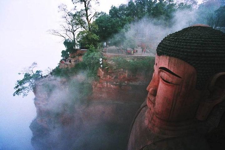 One Day Trip to Chengdu Panda Base and Leshan Buddha Tour