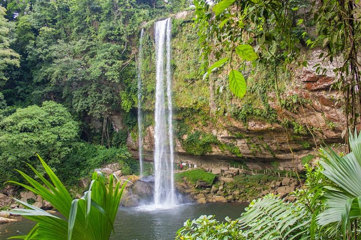 Waterfalls Agua Azul and Misol-ha