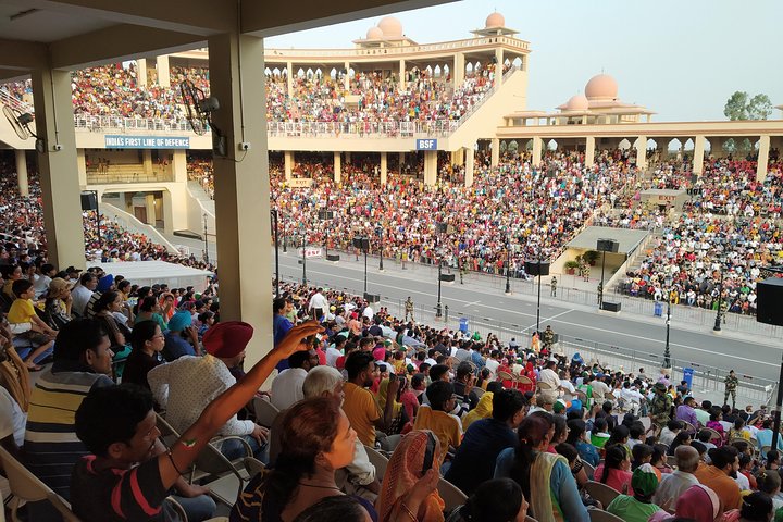 Wagah Border Flag Retreat Ceremony