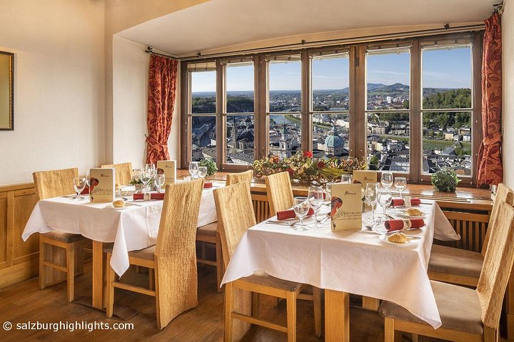 Best of Mozart Concert and Dinner or VIP Dinner at Fortress Hohensalzburg