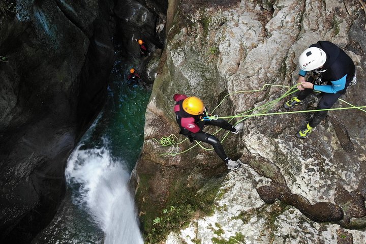 Canyoning discovery 3h in Grenoble (high Furon canyon)