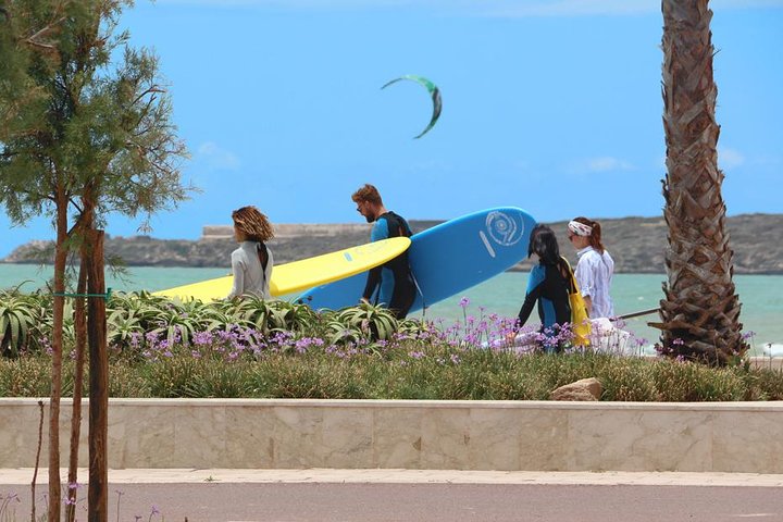 Surf Lesson with local surfer in Essaouira Morocco