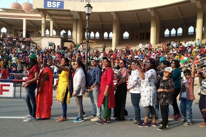 Wagah Border Flag Retreat Ceremony