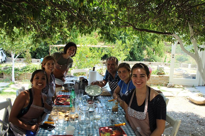 Naxos:Half-day cooking class at Basiliko Farm