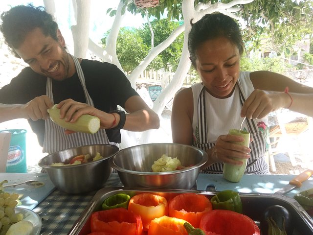 Naxos:Half-day cooking class at Basiliko Farm