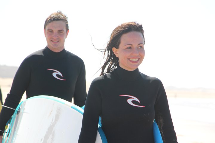Surf Lesson with local surfer in Essaouira Morocco