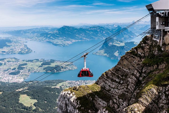 Mt Pilatus from Lucerne Including Boat Trip, Gondola, Cogwheel