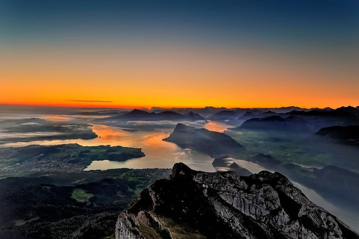 Mt Pilatus from Lucerne Including Boat Trip, Gondola, Cogwheel
