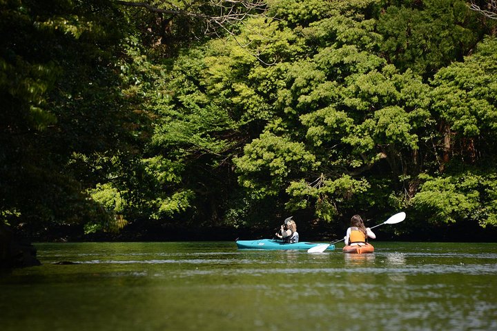 Kayaking in Anbo River