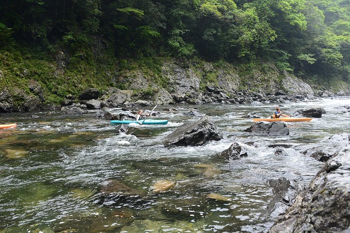 Kayaking in Anbo River