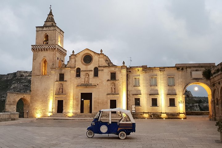 Ape Calessino Tour Sassi of Matera "Standard"