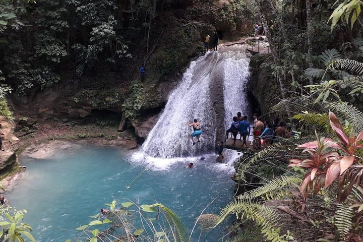 Ocho Rios Blue Hole and Dunn's River Falls Tour