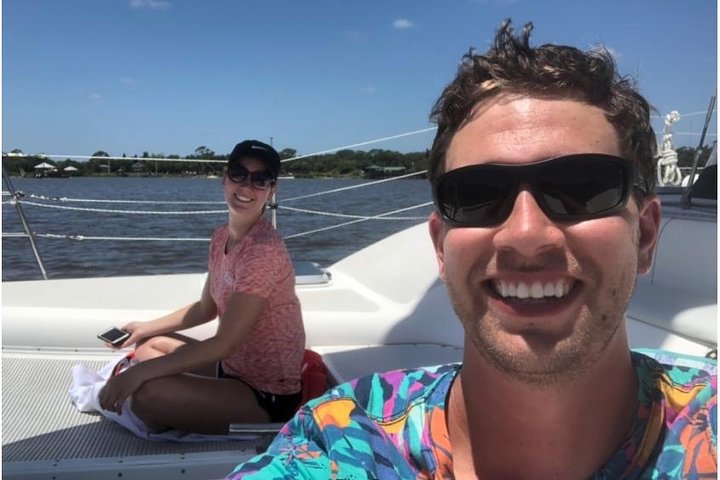 Catamaran Sailing Dolphin/Manatee Watch in Daytona Beach