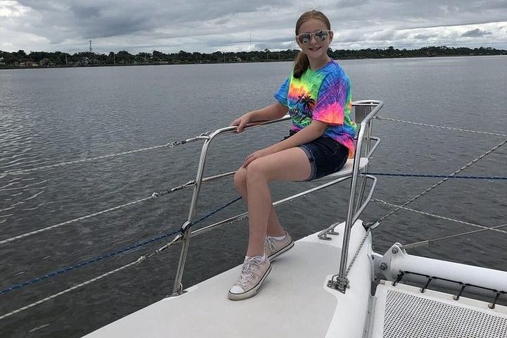 Catamaran Sailing Dolphin/Manatee Watch in Daytona Beach