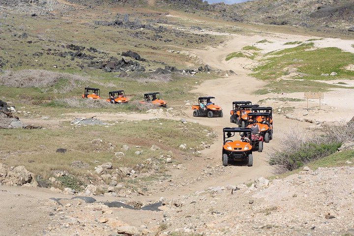 Aruba UTV Tour with Natural Cave Pool and Cliff Jumping
