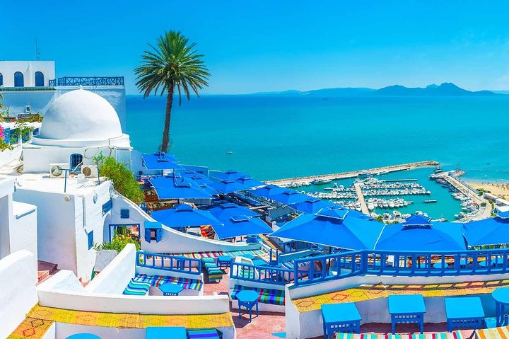 Archaelogical Site Of Carthage + Picturesque Village Of Sidi Bou Said
