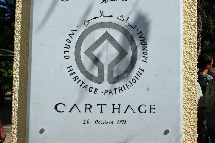 Archaelogical Site Of Carthage + Picturesque Village Of Sidi Bou Said