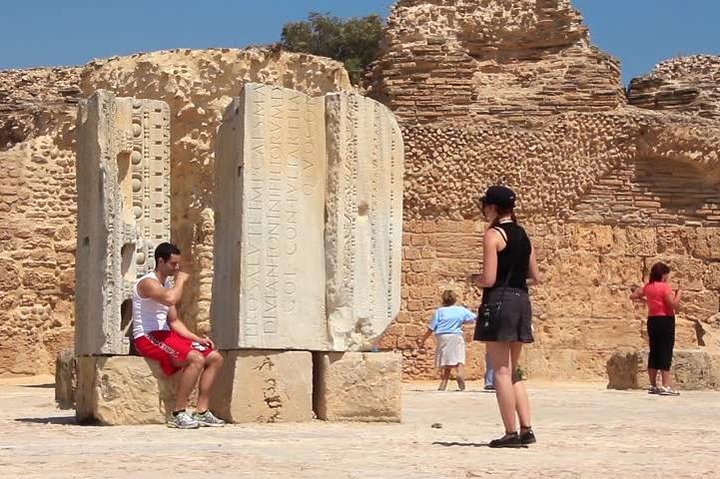 Archaelogical Site Of Carthage + Picturesque Village Of Sidi Bou Said