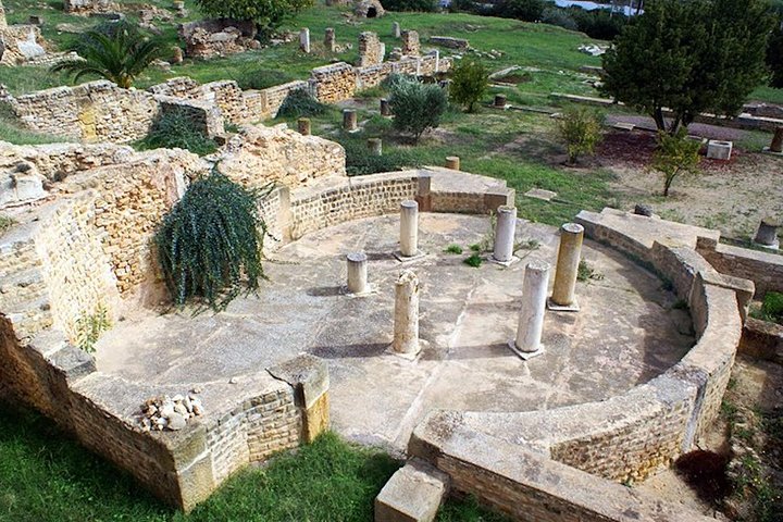 Archaelogical Site Of Carthage + Picturesque Village Of Sidi Bou Said