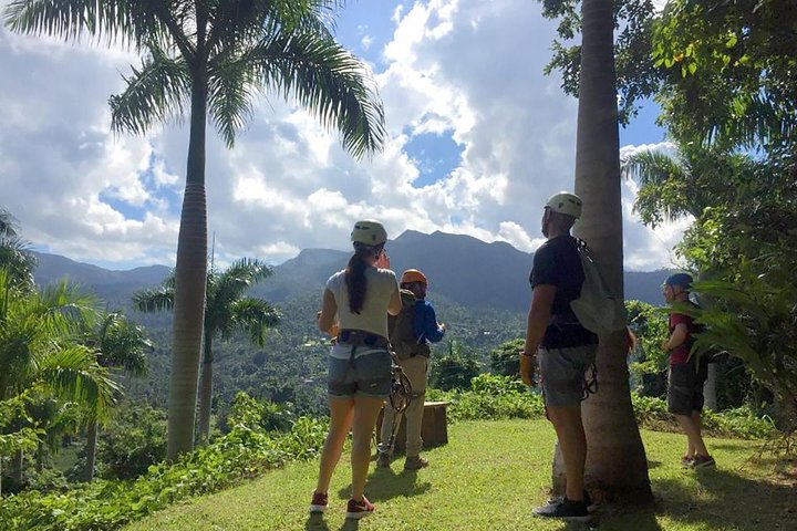 El Yunque Ziplining in Puerto Rico