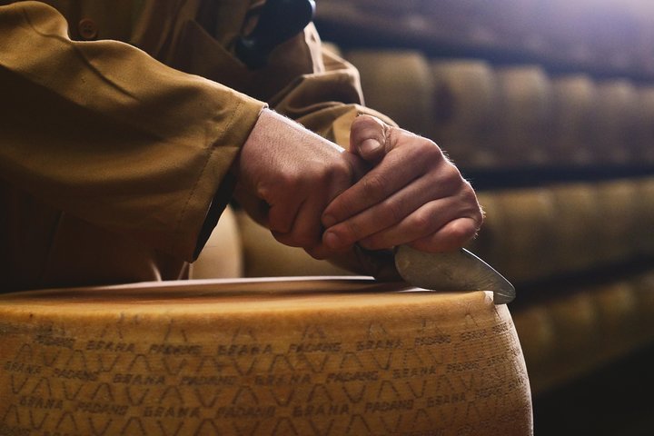From Parma: Parmigiano Reggiano Farm Tour & Tasting with Transfer