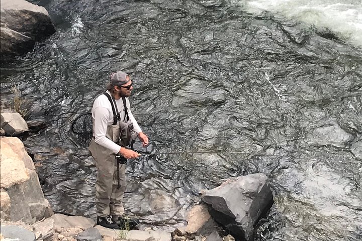 Half Day Fly Fishing Lesson on Clear Creek near Denver